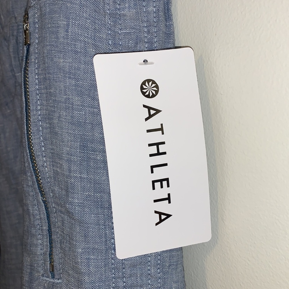 NWT Athleta Plus size Cabo Linen Jogger - Picture 7 of 11